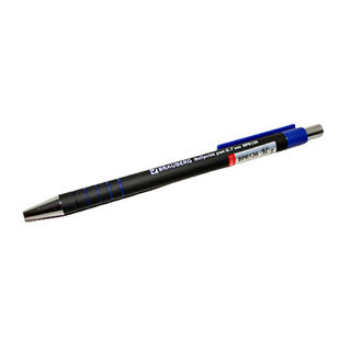 Ручка шариковая автомат Брауберг капитал+ синяя 0,7мм 14169